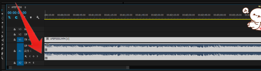 利用premiere局部调节音频的音量使用教程
