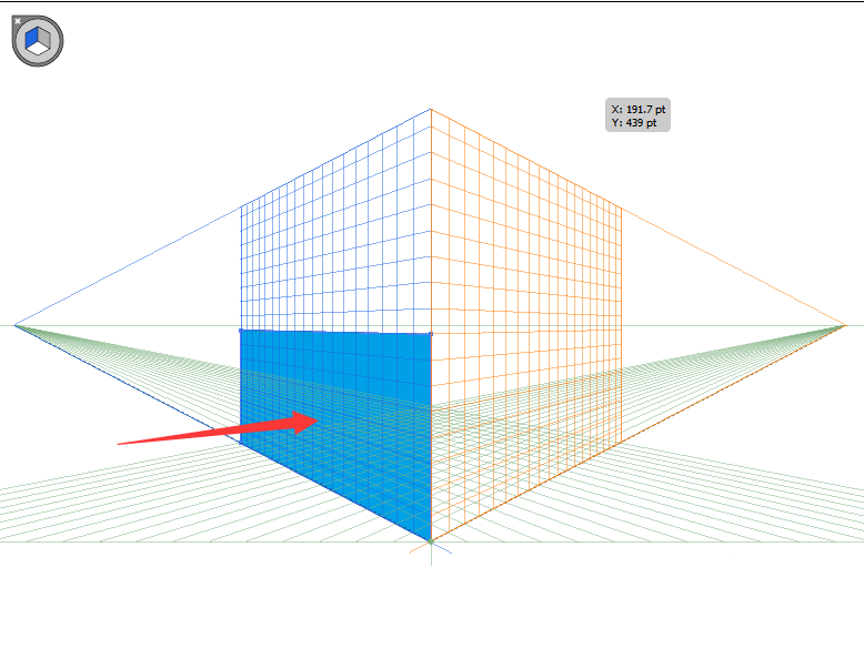 ai中使用透视格工具设计出立体图形的详细操作方法
