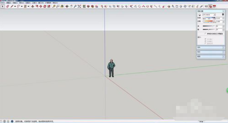 草图大师制作动画的操作步骤