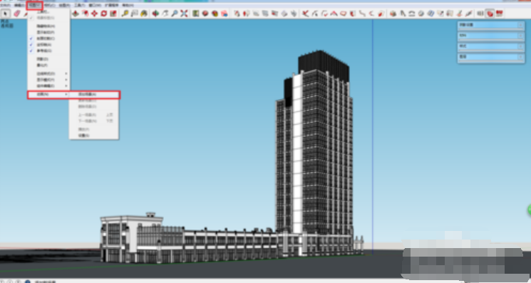 草图大师制作动画的操作步骤