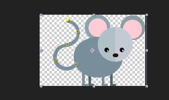 ae制作摆动尾巴小老鼠的详细操作方法