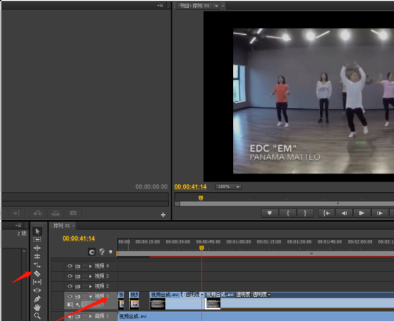 premiere设置视频局部加速的操作方法