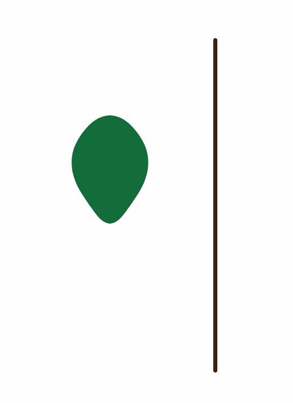 ai制作矢量小树苗插画的操作方法