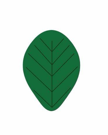 ai制作矢量小树苗插画的操作方法