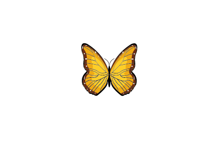 ai设计出蝴蝶恋花插画矢量图的详细操作教程