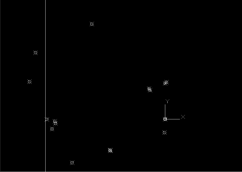 cad中展点的操作过程