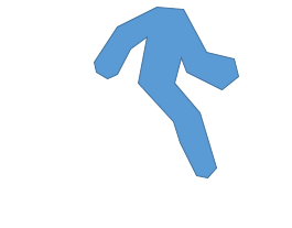 PPT绘制人形图形图案的相关操作