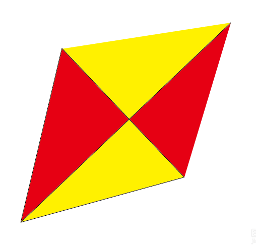 ai打造制作拼色风筝的的操作过程