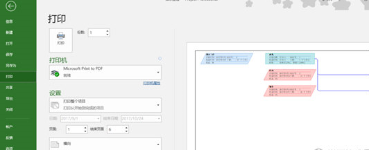 Microsoft Project设置分页打印的具体操作教程