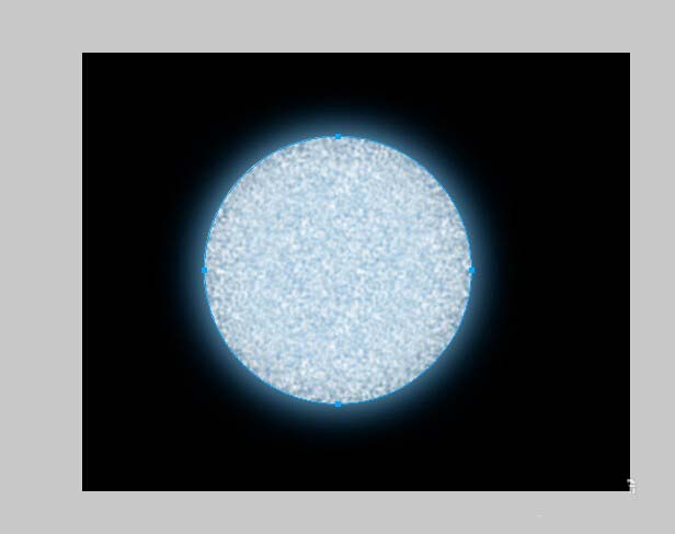 fireworks绘制一轮满月的具体操作