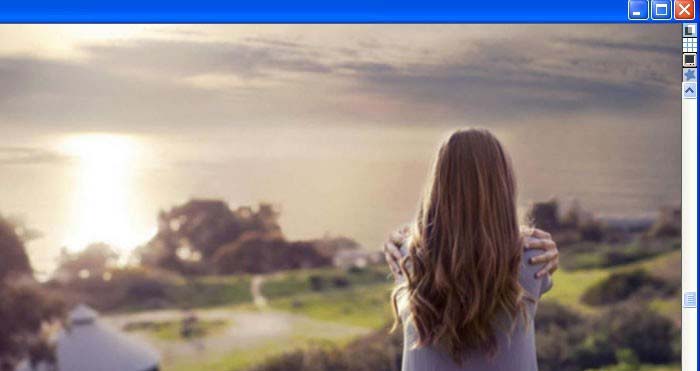 painter给图片添加玻璃扭曲效果的详细流程