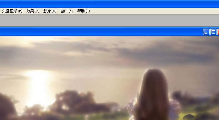 painter给图片添加玻璃扭曲效果的详细流程