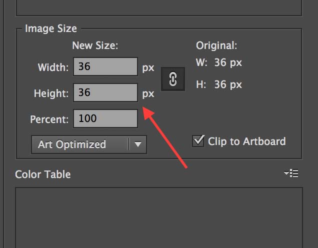 ai将一张图片导出不同大小图片的操作步骤