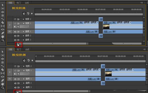 premiere时间线放大缩小的相关内容