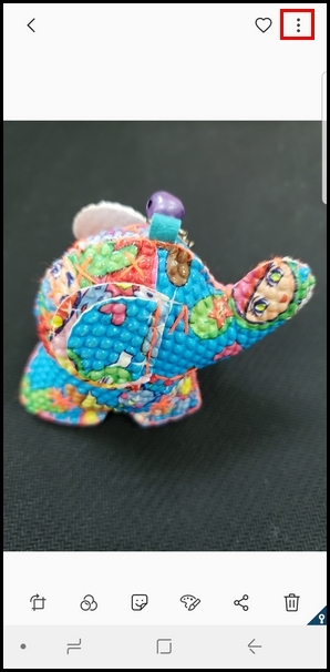 三星S9将照片移出安全文件夹的教程