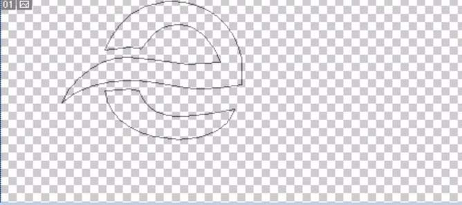 Photoshop设计字母标志的使用步骤