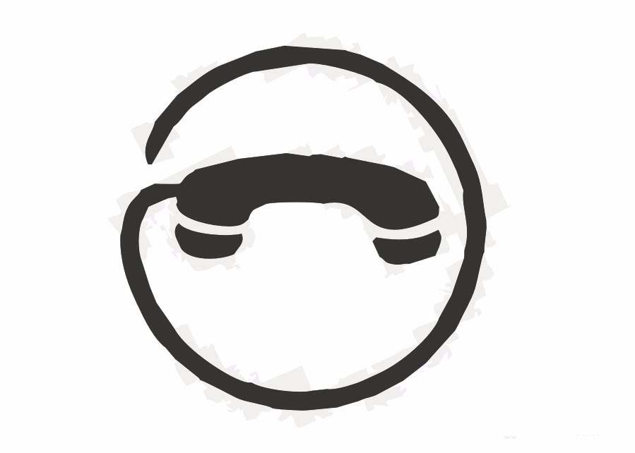 CDR绘画电话图标的具体步骤介绍