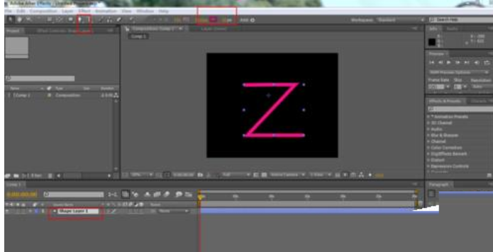 AE制作生长动画的具体操作步骤