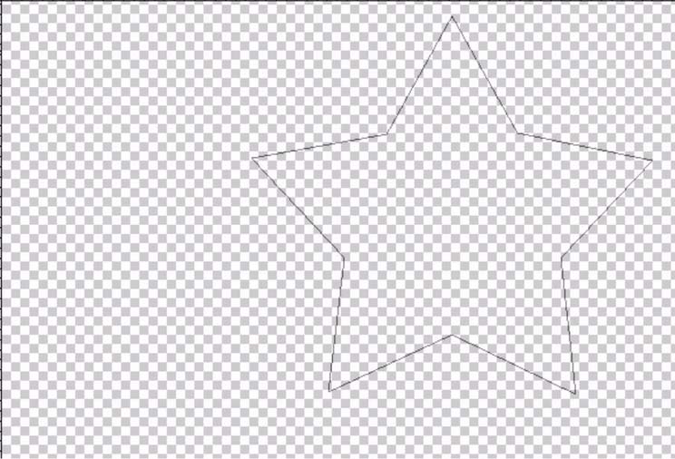 ps绘制立体发光红色五角星的使用操作