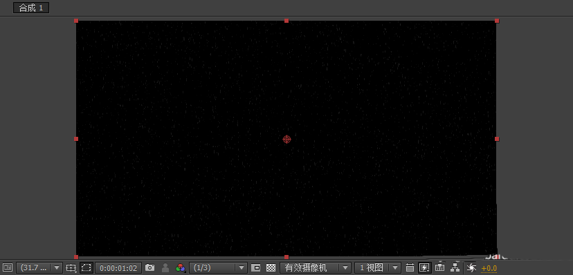 Adobe After Effects设置雪景参数的使用方法