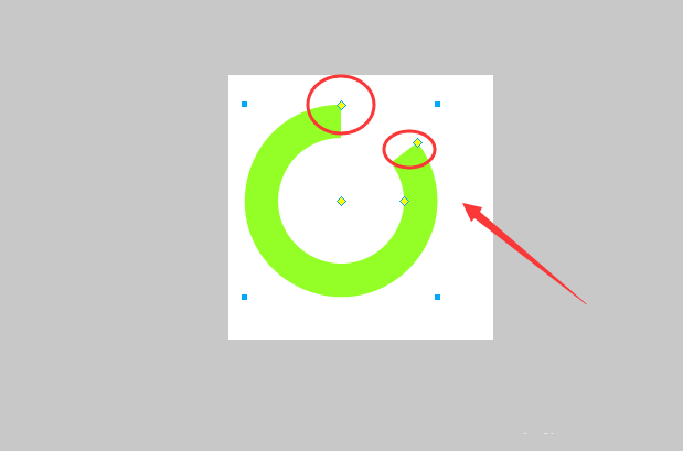 Fireworks设计渐变旋转圆环GIF动画的操作流程