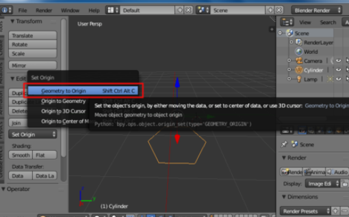 blender制作蜂窝网格的图文操作