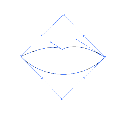ai制作大红唇的操作教程