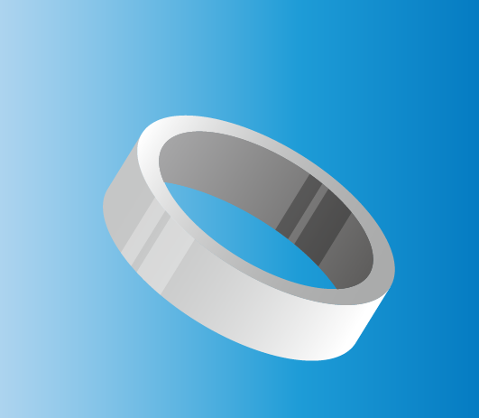 ai设计金属质感戒指的步骤介绍