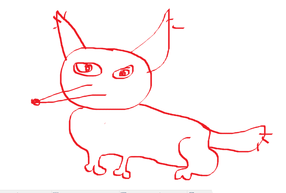 画图工具做出小狐狸的相关操作教程画图工具做出小狐狸的相关操作教程