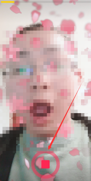 抖音拍出樱花雨特效视频的基础操作