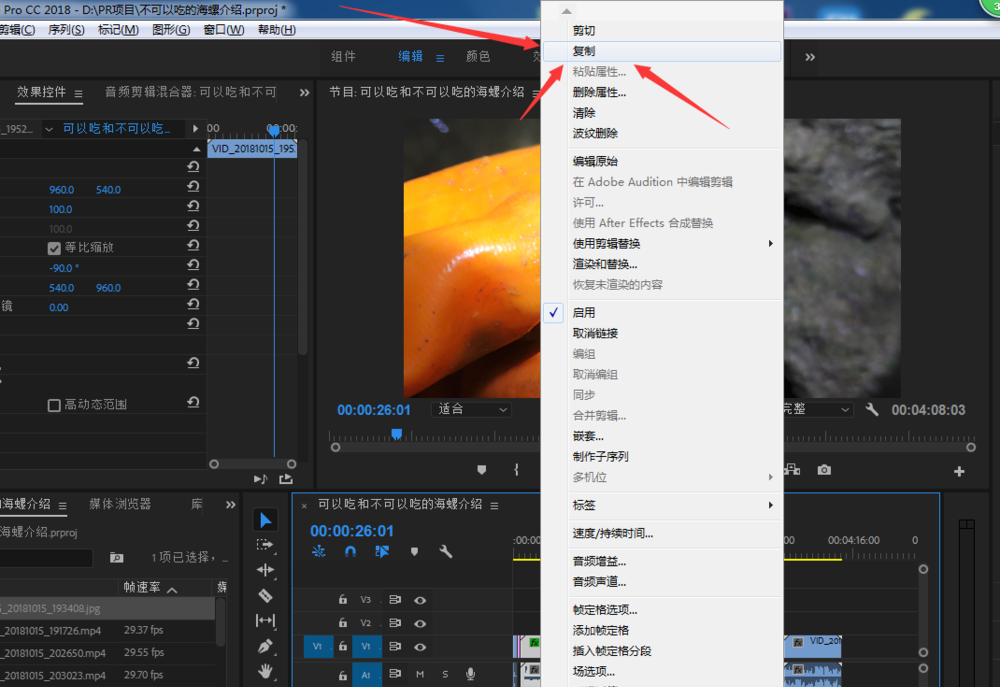 Premiere批量调整视频曝光度的简单使用教程