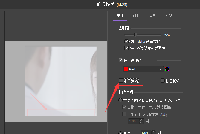 BB FlashBack将视频画面进行水平翻转的操作教程