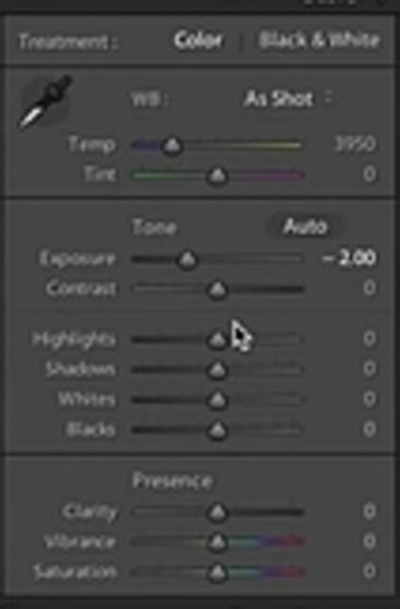 lightroom中处理星空银河照片的具体使用操作