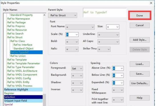 source insight界面调色的具体方法