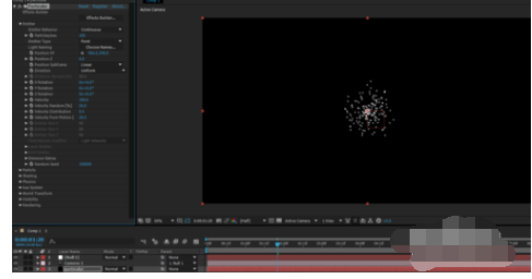 Trapcode Particular制作云彩的操作教程