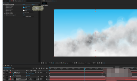 Trapcode Particular制作云彩的操作教程