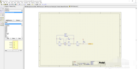 Protel99se设置原理图模板的操作教程
