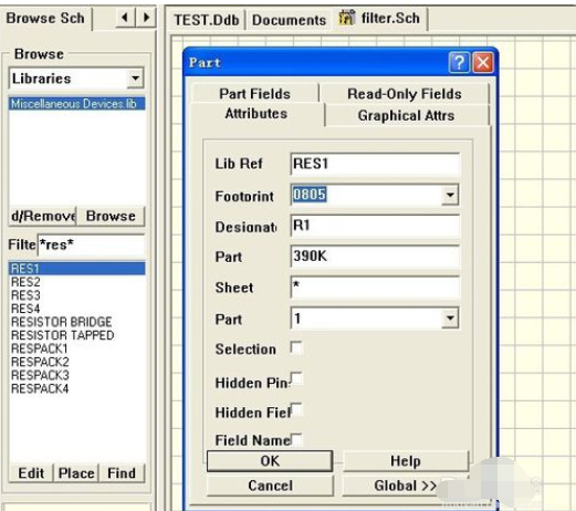 protel99se画原理图的操作教程