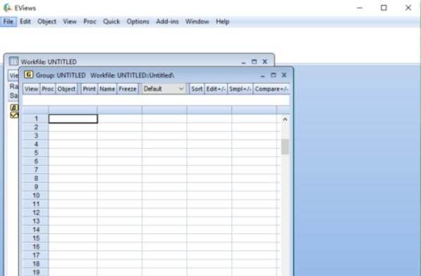 Eviews对OLS估算的方法介绍