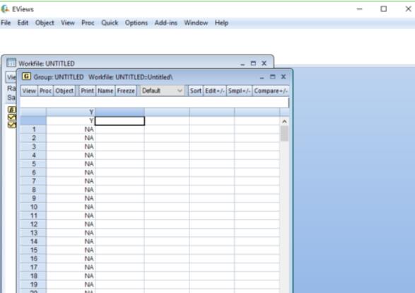 Eviews对OLS估算的方法介绍