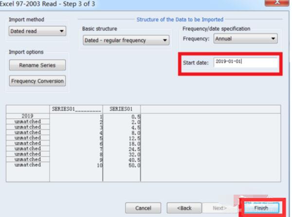 Eviews中导入Excel数据的详细方法