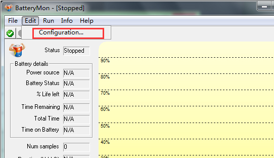 BatteryMon修复电池工具设置电池在低电量时自动报警操作处理