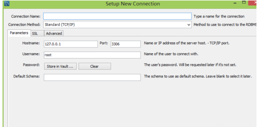 mysql workbench创建连接的操作教程