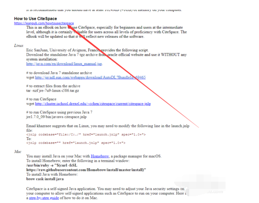 citespace下载的相关操作教程