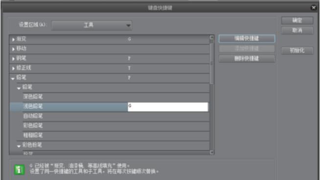 CSP快捷键设置方法