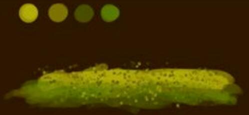 CSP优动漫PAINT中草地设计方法