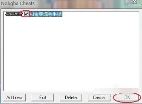 nds模拟器使用金手指的详细操作流程