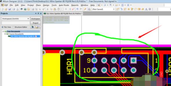 Altium Designer 13添加泪滴的具体操作步骤