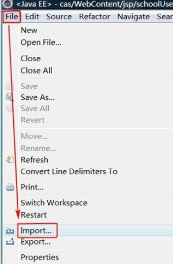 eclipse添加项目的操作步骤