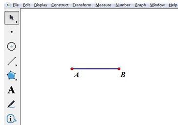 几何画板绘制固定长度线段的方法